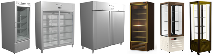 Холодильные шкафы Полюс Carboma